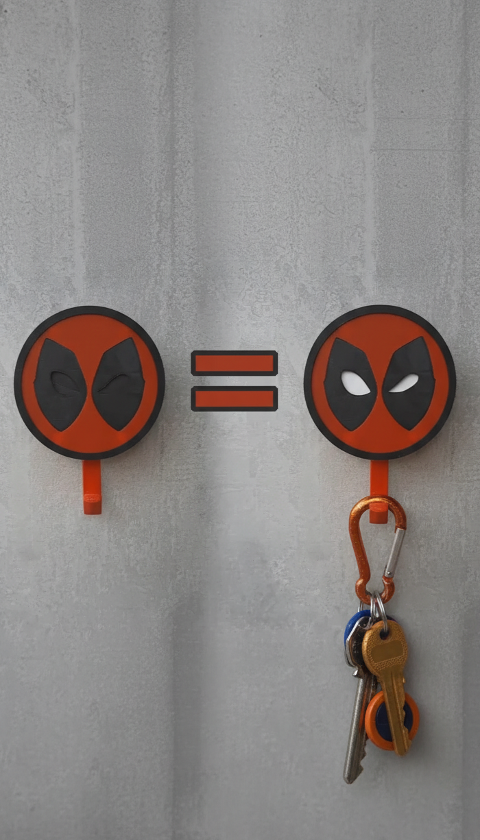 Deadpool and Wolverine - Deadpool Wall Keyholder